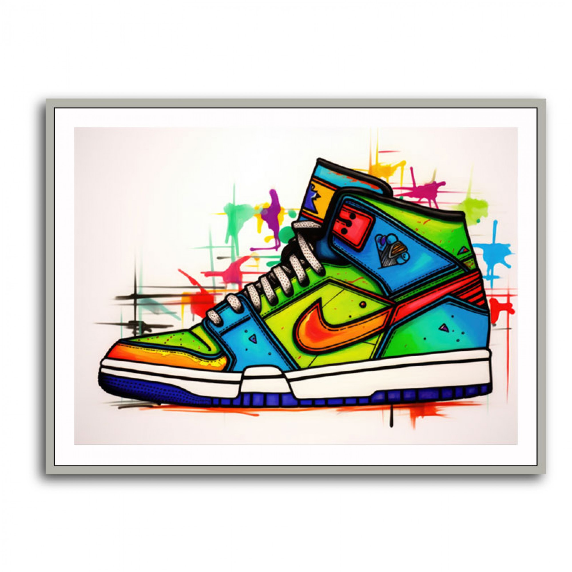 Air Jordan Graffiti Art